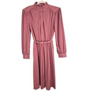 Retro Mod Dress 14 Pink Coquette Classic Chic Preppy Boho Western Neutral 70s